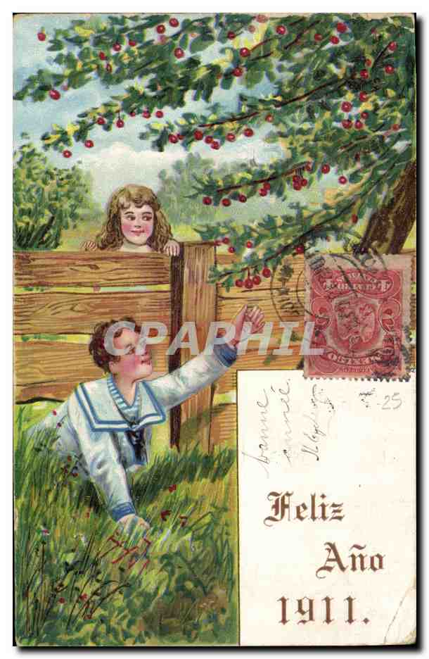 CPA Fantaisie Annee 1911 Enfants 