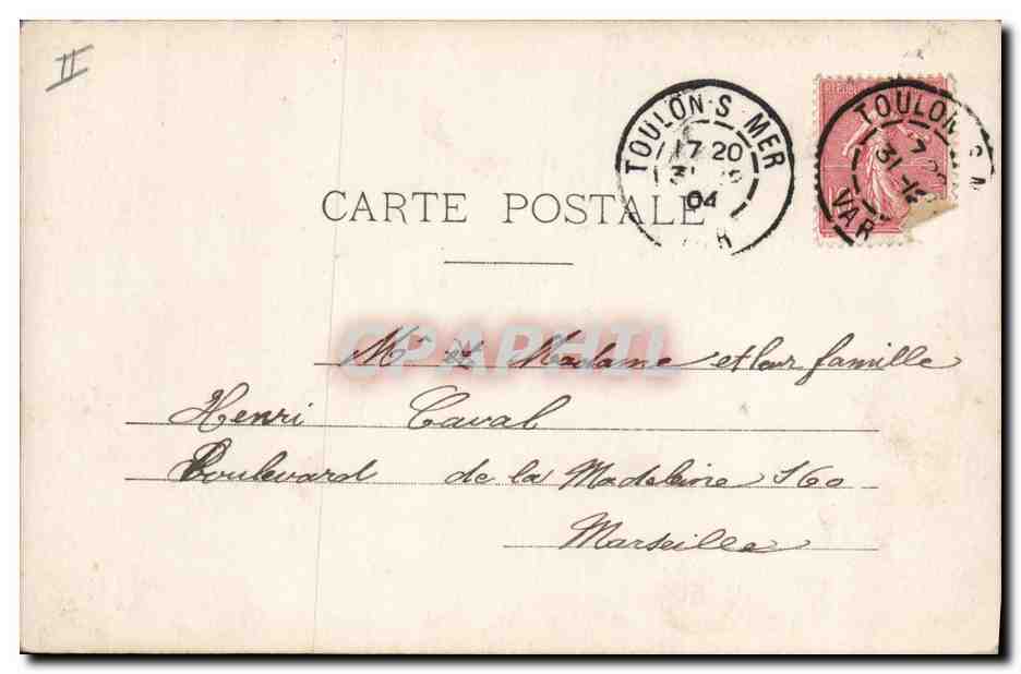 La Paix — 1905 — Éditeur A.S. — Reverso