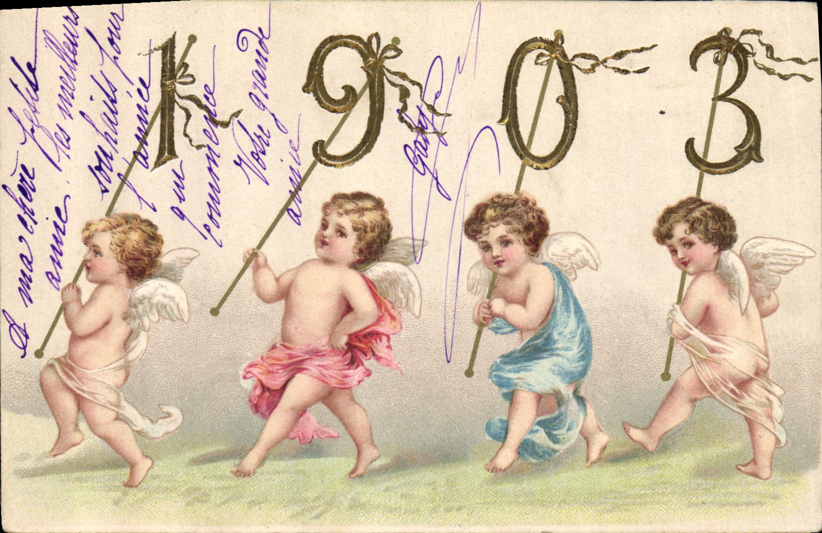 Quatre petits anges — K G O B — éditeur non visible