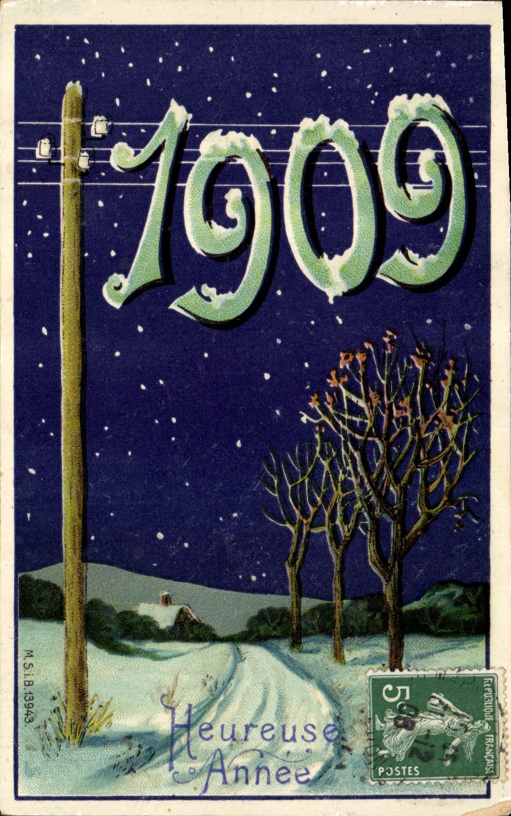 Christmas Night — 1909 — Gépéroul - French