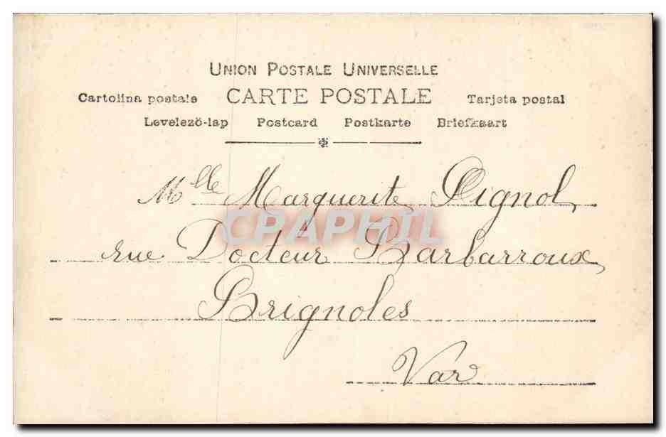 Jane Hading — Portrait — Reedlinger Paris, n° 908/5 — Reverso