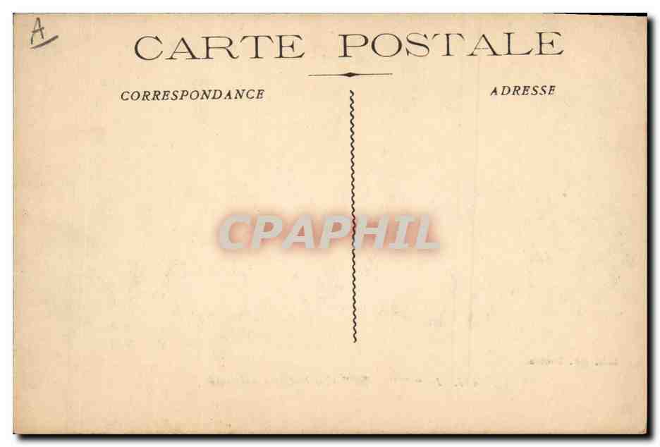 Le "REQUIN" Garde-Côtes cuirassé — Toulon — Édité par E.P. Toulon, n° 447 — Verso