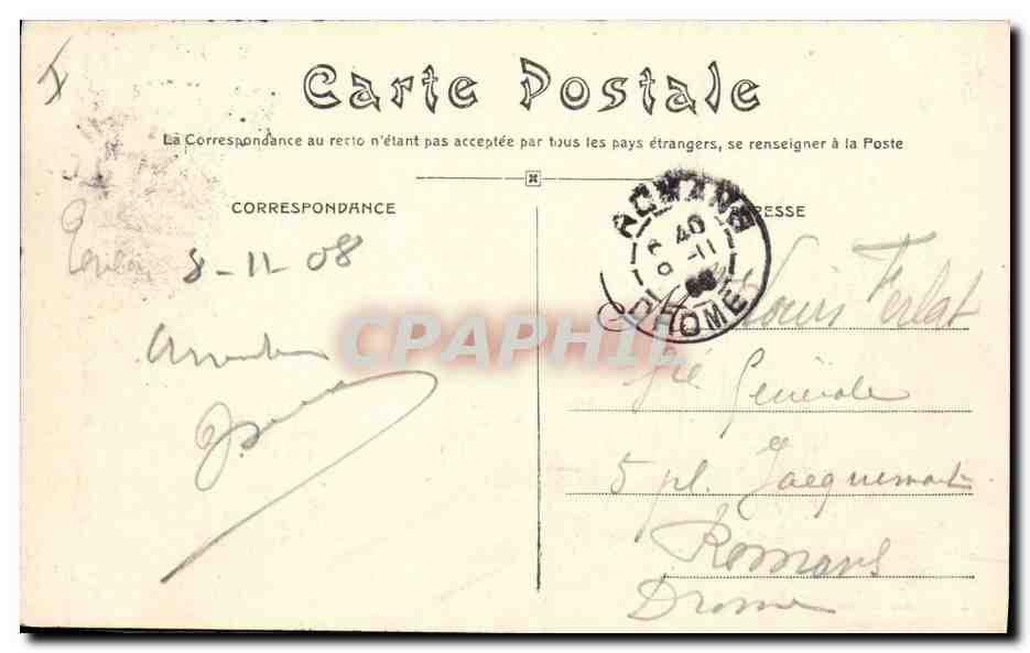Marine Militaire Française — « République », Guirassé de 1er rang — A. Couturier, éditene, n°274 — Reverso