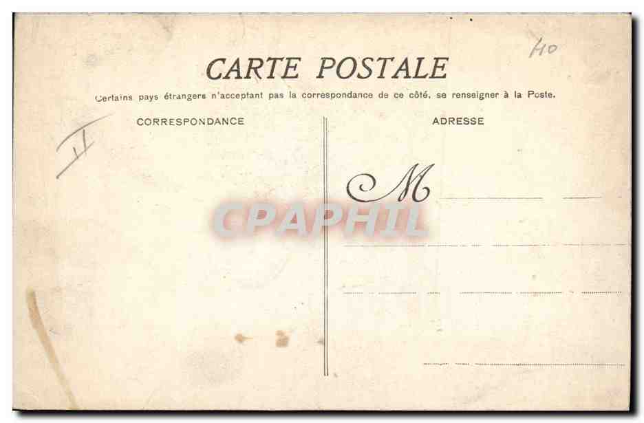 Le Cuirassé "République" — endommagé par l'explosion du Cuirassé "Liberté" à Toulon, 25 septembre 1911 — F.F. PARIS — Reverso