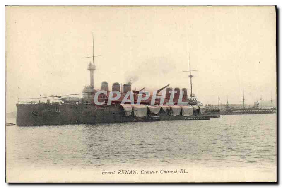Ernest RENAN, Croiseur Cuirassé EL. — Éditeur non identifié, n° de série non visible