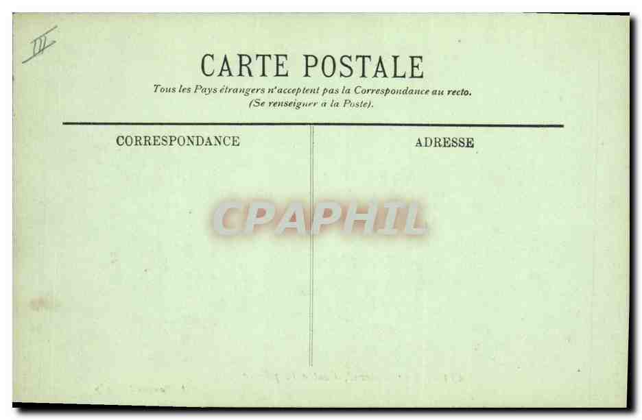 CPA Bateau de Guerre La Rapiere Contre torpilleur  — Verso