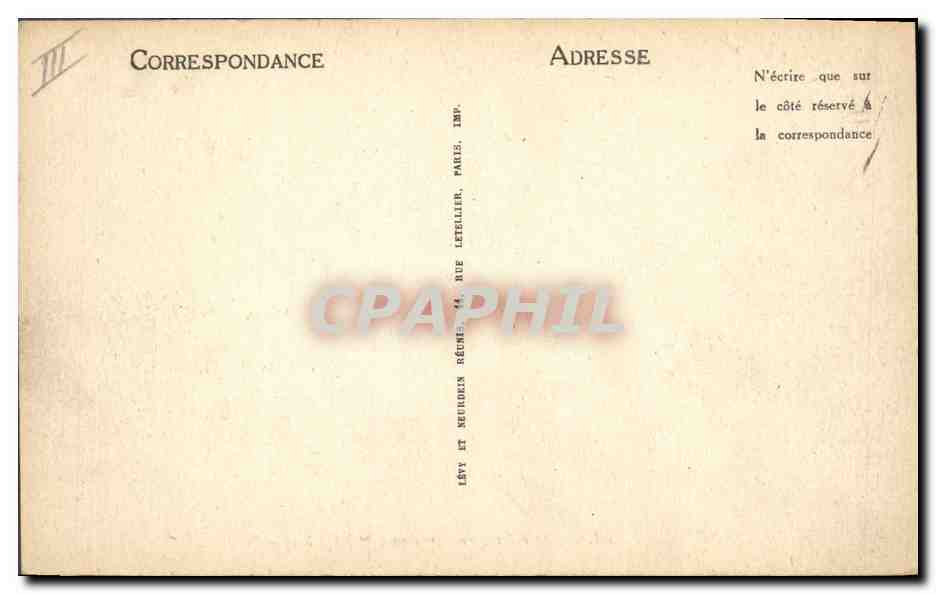 Marine de guerre — Le croiseur 1re classe "République" — LL — Reverso