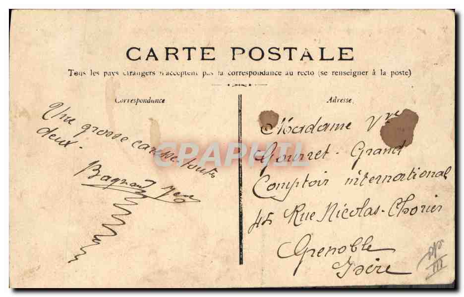 Cuirassé République — Marine Française — n°361 — Reverso