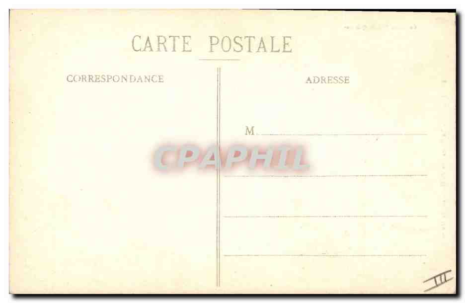 CPA Folklore Bretagne La signature de Monsieur le Maire  — Verso