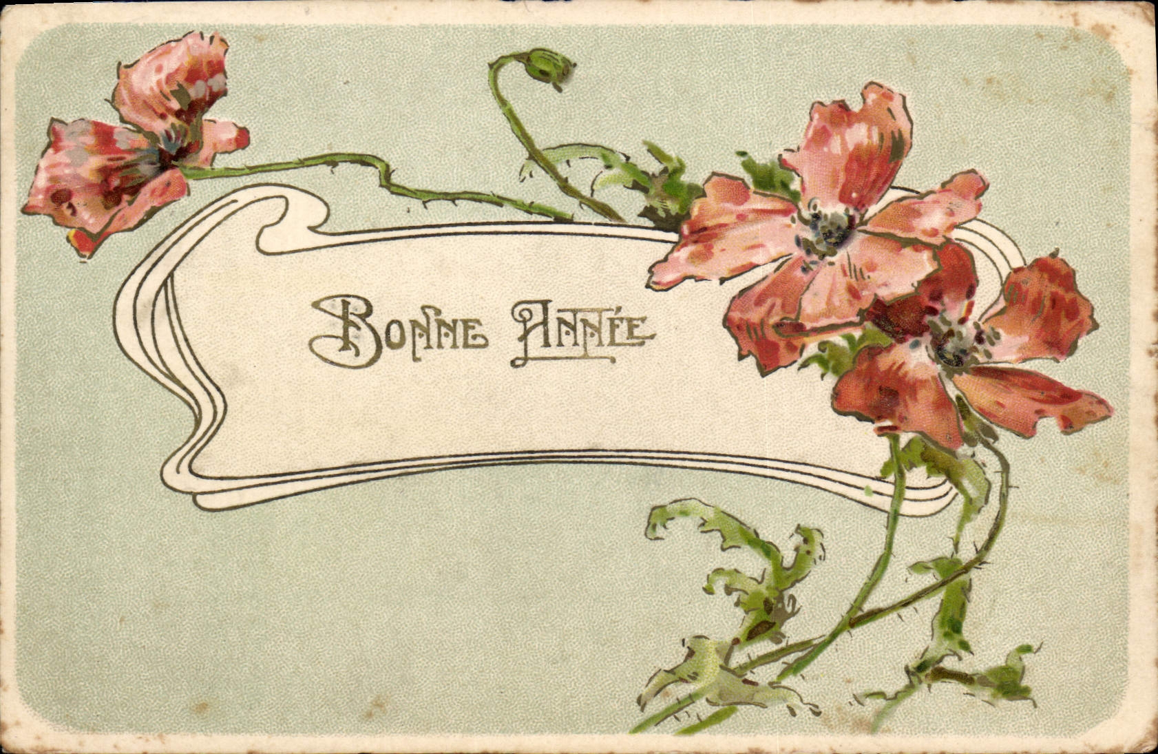 CPA Fantaisie Fleurs 
