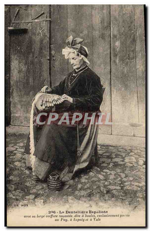 CPA Dentelle La Dentelliere Espaliote 