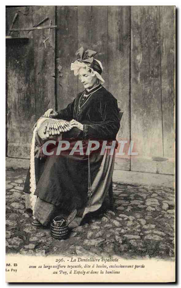 CPA Dentelle La Dentelliere Espaliote 