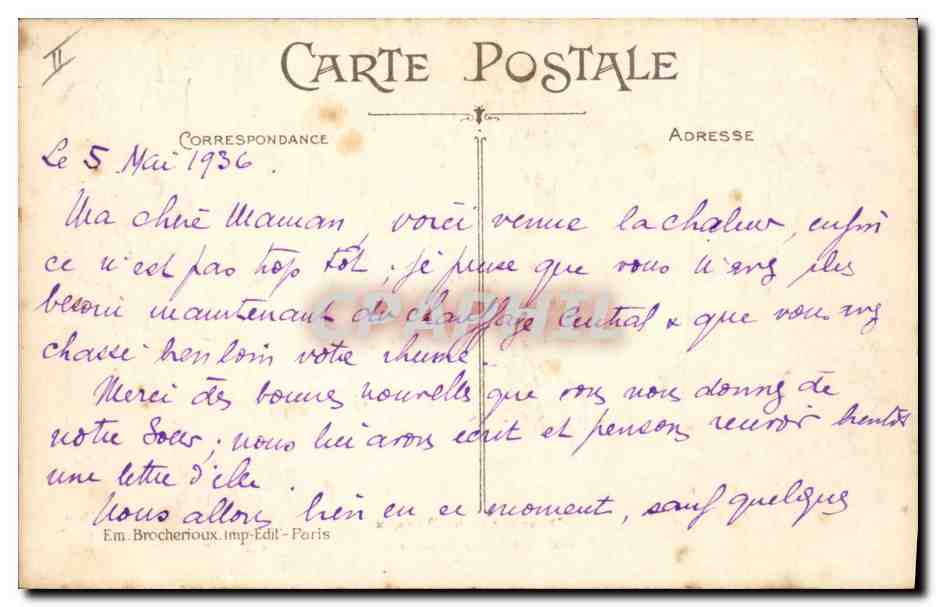 CPA Dentelles de Bayeux Coiffure soie noire  — Rückseite