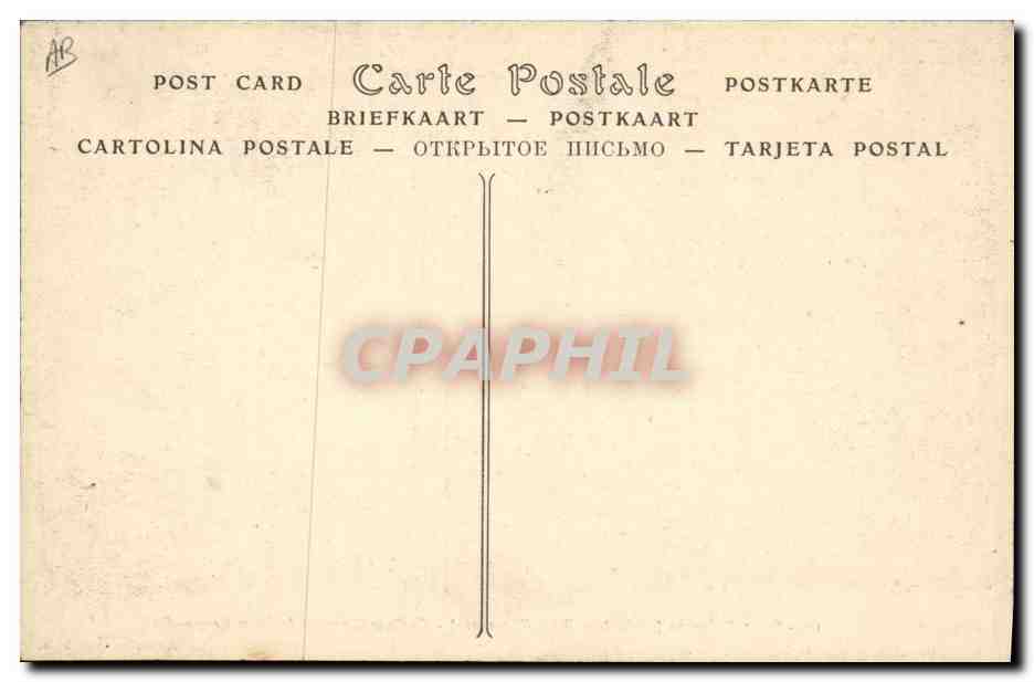 CPA Dentelle Point d'Alencon Ecole dentelliere d'Argentan Coiffe et costume de Basse Normandie  — Verso