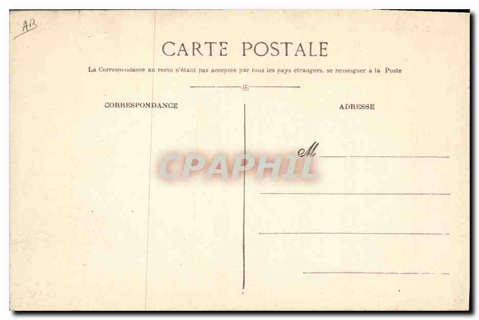 CPA Dentelle Les costumes des dentellieres Le Velay  — Verso
