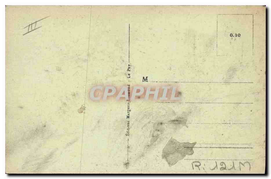 CPA Dentelle Une jeune dentelliere  — Verso