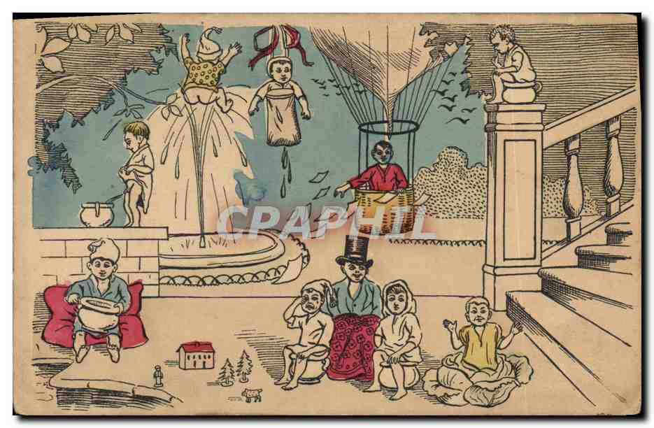 CPA Fantaisie Illustrateur Enfants 