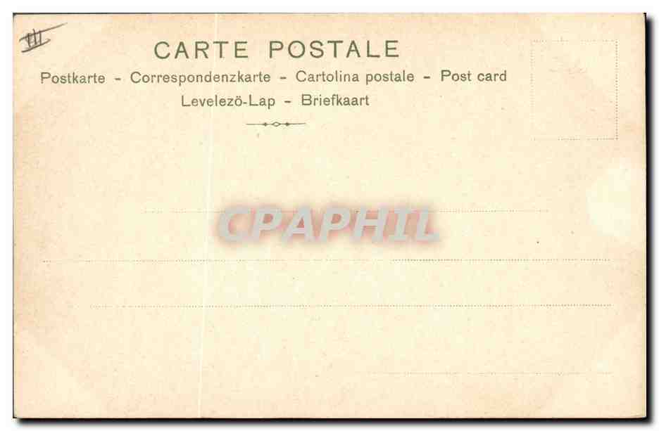 CPA Fantaisie Illustrateur Feuille Oiseau  — Rückseite
