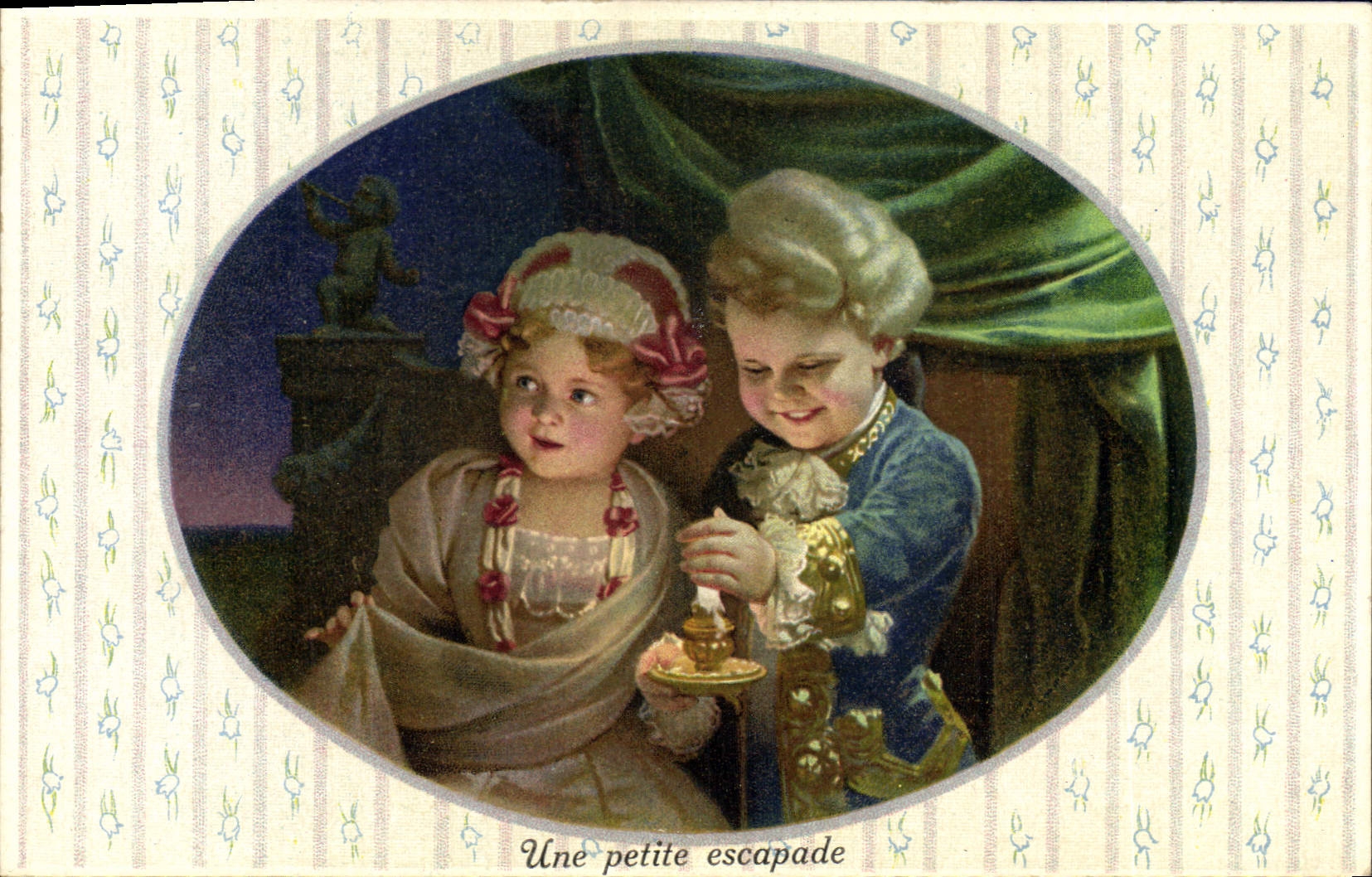 CPA Fantaisie Illustrateur Enfants Une petite escapade 