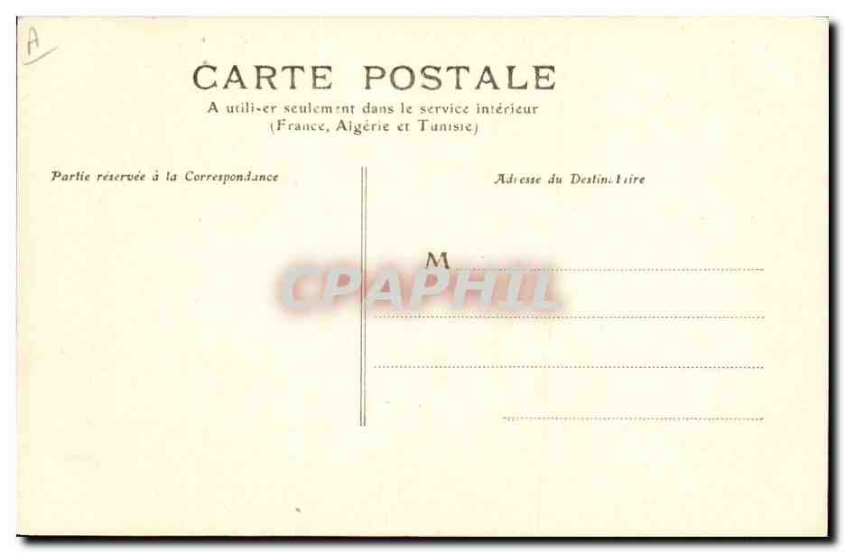 Les Charmettes - Chambre de Mme de Warens — Éditeur C.R. n°584 — Achterkant