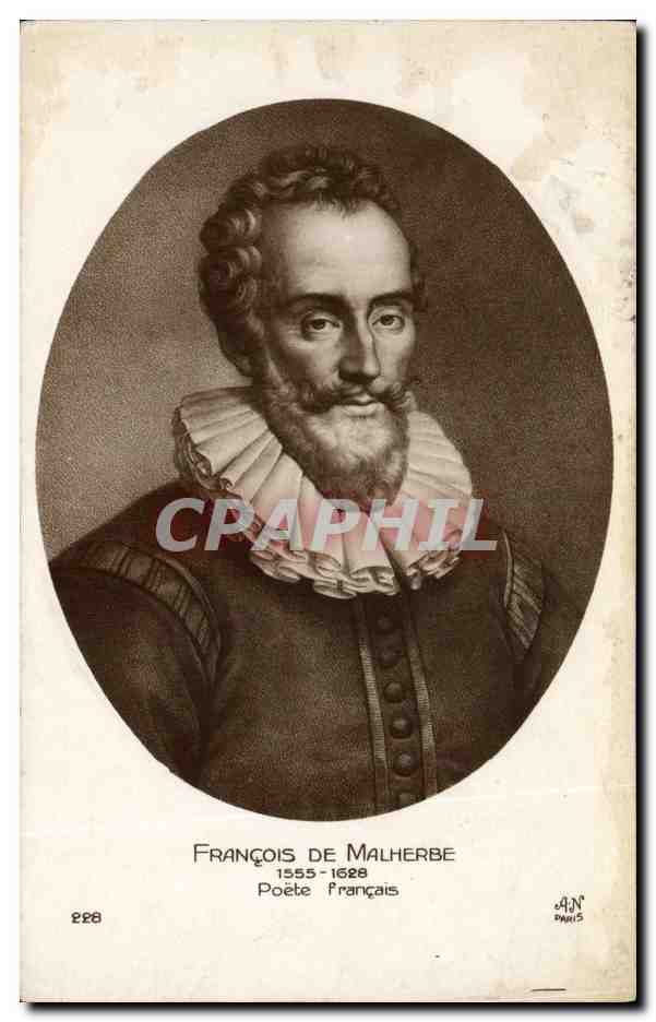 CPA Francois de Malherbe Poete Francais 