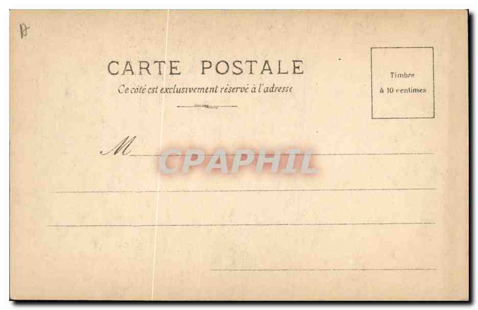 Portrait de Hervieu — 2e série N°15 — Reutlinger Paris — Verso