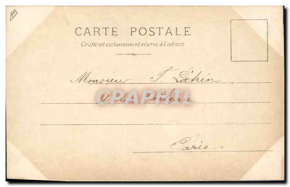 CPA Polaire Scala — Verso