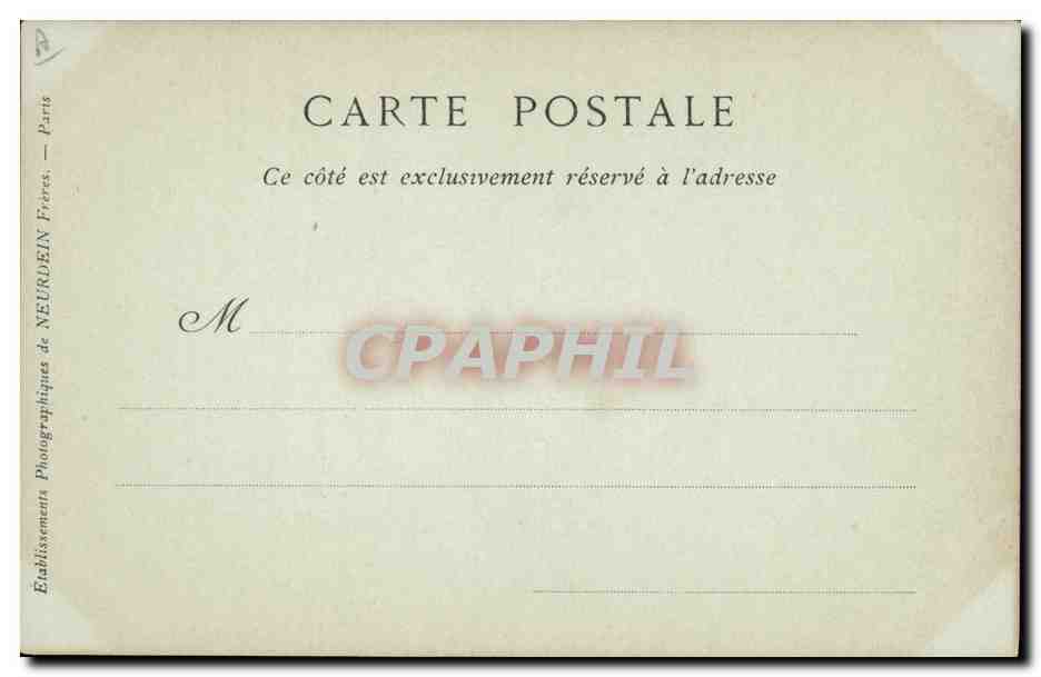 CPA Pierre Corneille  — Verso