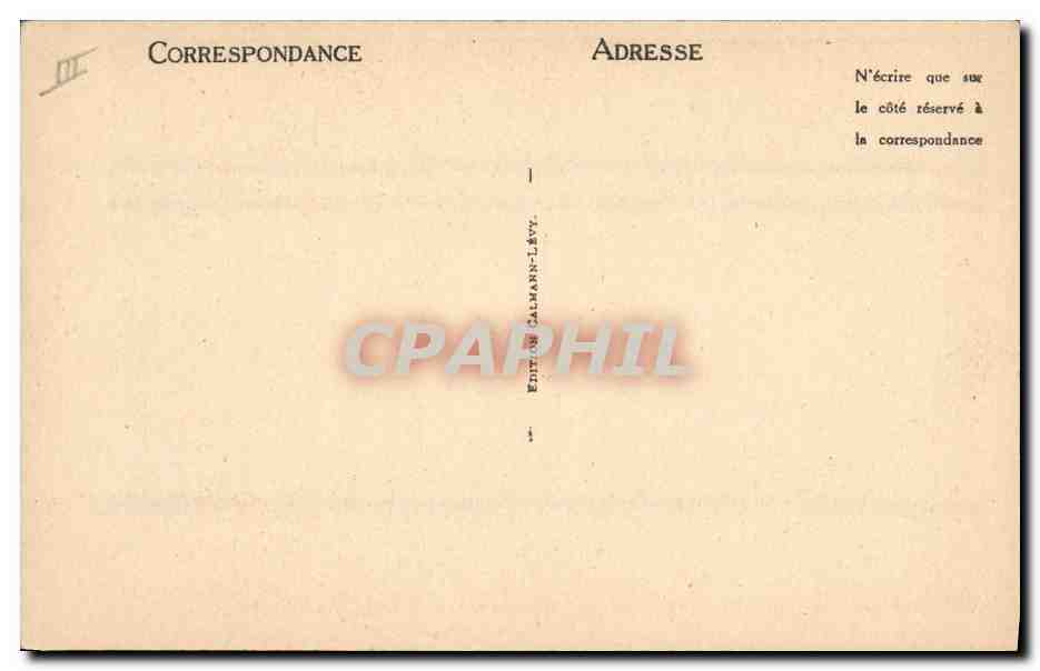 CPA Rene Bazin de l'Academie Francaise Magnificat Calmann Levy  — Verso