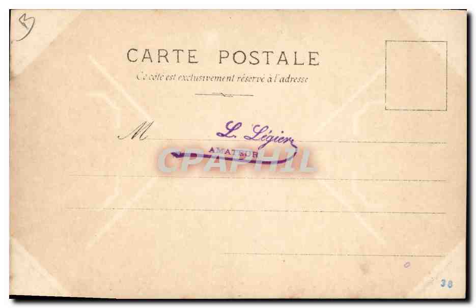 CPA Polaire  — Verso