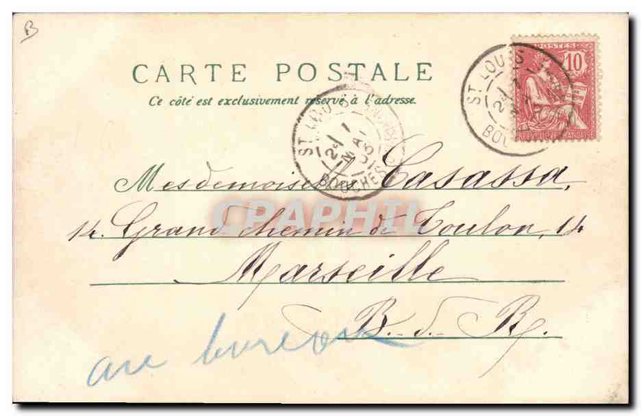 CPA Jacques Benigne Bossuet  — Verso