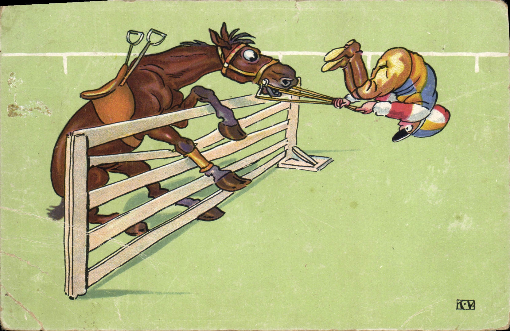 CPA Equitation Hippisme Cheval