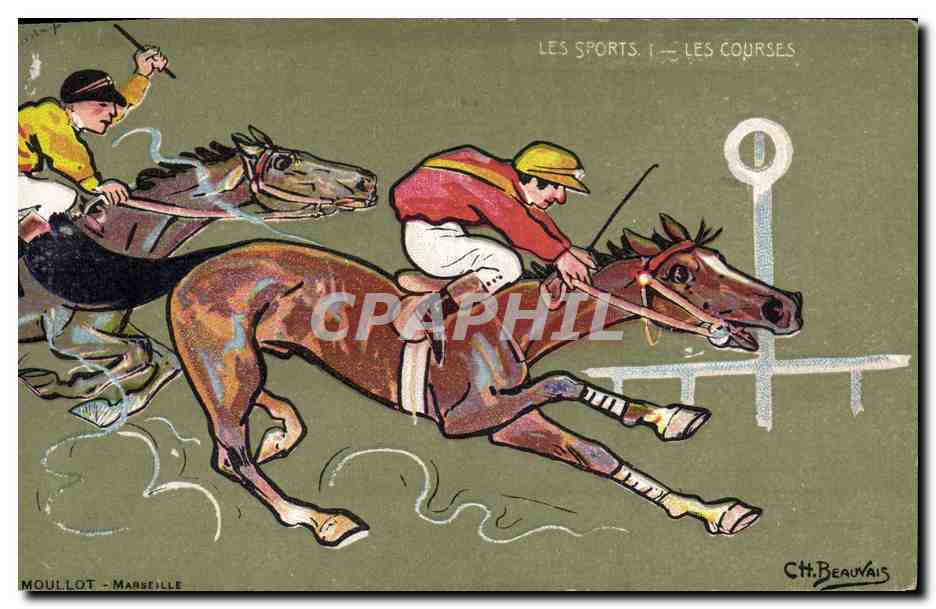 Les Sports. I — Les Courses — Mouillot - Marseille