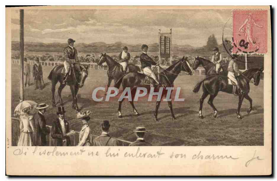 Course de chevaux — S. B. 25 — éditeur non identifié