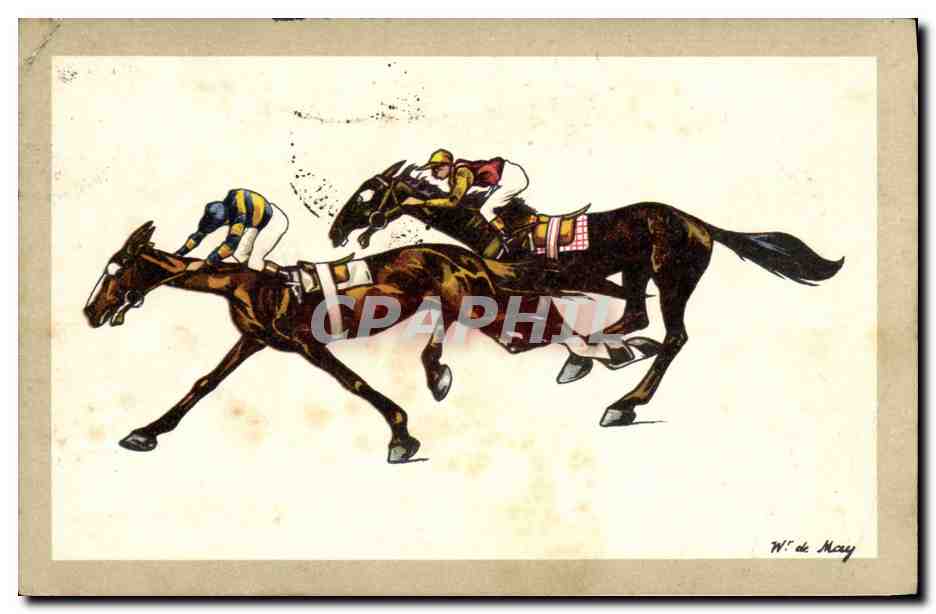 CPA Equitation Hippisme Cheval 