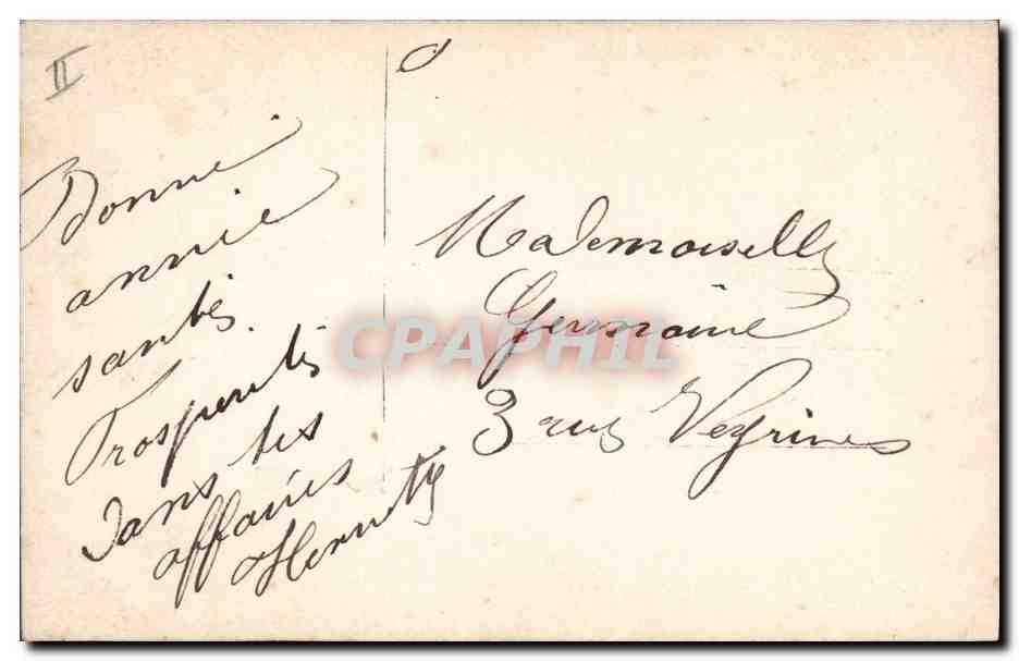 Fille en robe rose — décor de fleurs — DALES 128 — Reverso