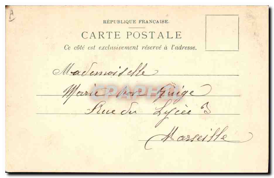 Descabelle à la bastetilla — Courses de Taureaux — par Hétérite. Maison Universelle, « Nouvelles Galeries » Nîmes. — Achterkant