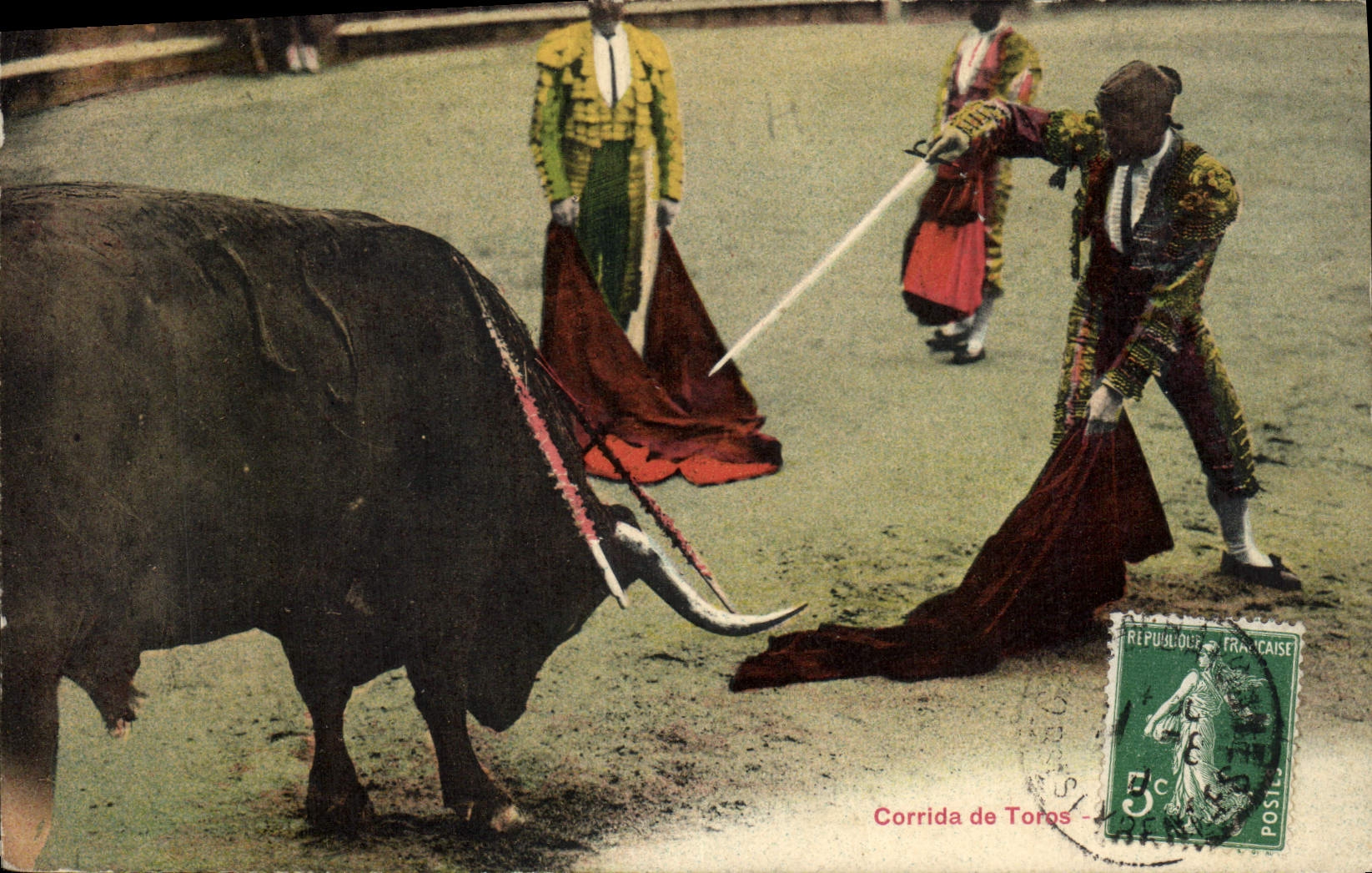 CPA Corrida Course de Taureaux Corrida de Toros 