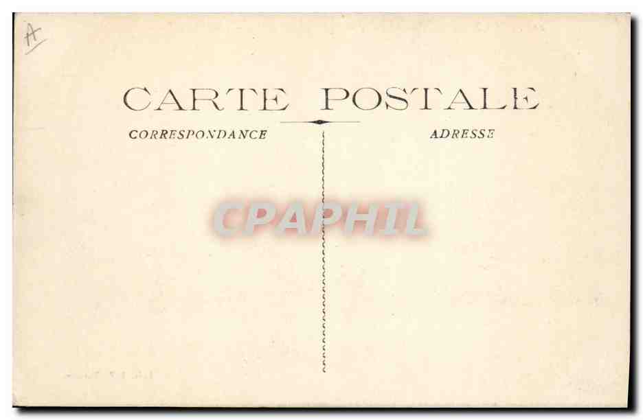 CPA Bateau de Guerre St Louis Cuirasse d'escadre — Verso