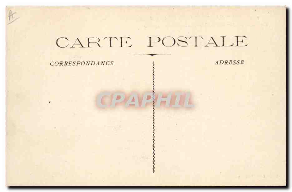 CPA Bateau de Guerre Suffren Cuirasse de 1er rang marchant a toute vitesse — Verso