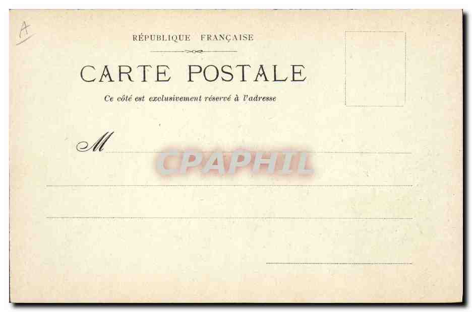 CPA Bateau de Guerre Sardegna — Verso