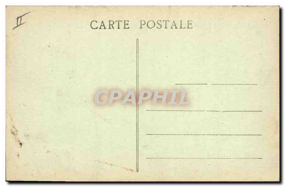 CPA Folklore Interieur breton Midi L'heure de la soupe  — Verso