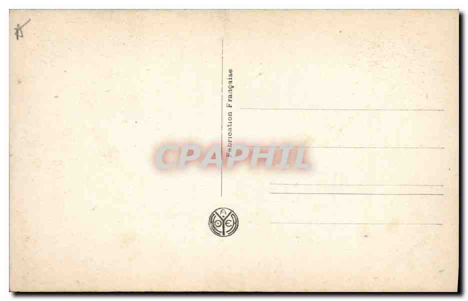 CPA Folklore La Nantaise  — Verso