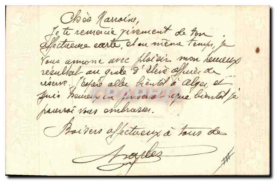 CPA Fantaisie Fleurs Femme — Verso