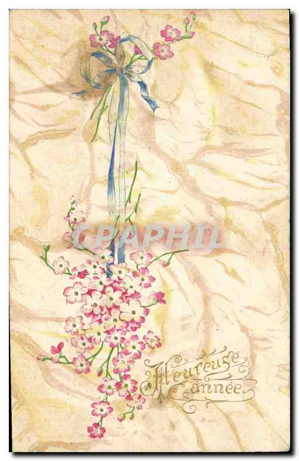 CPA Fantaisie Fleurs 