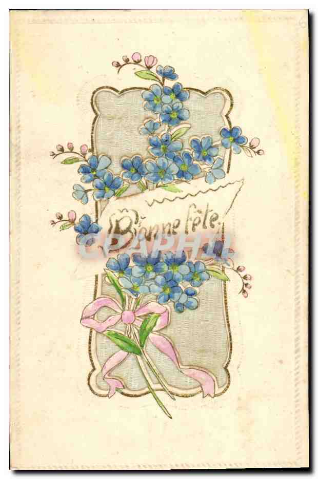 CPA Fantaisie Fleurs 