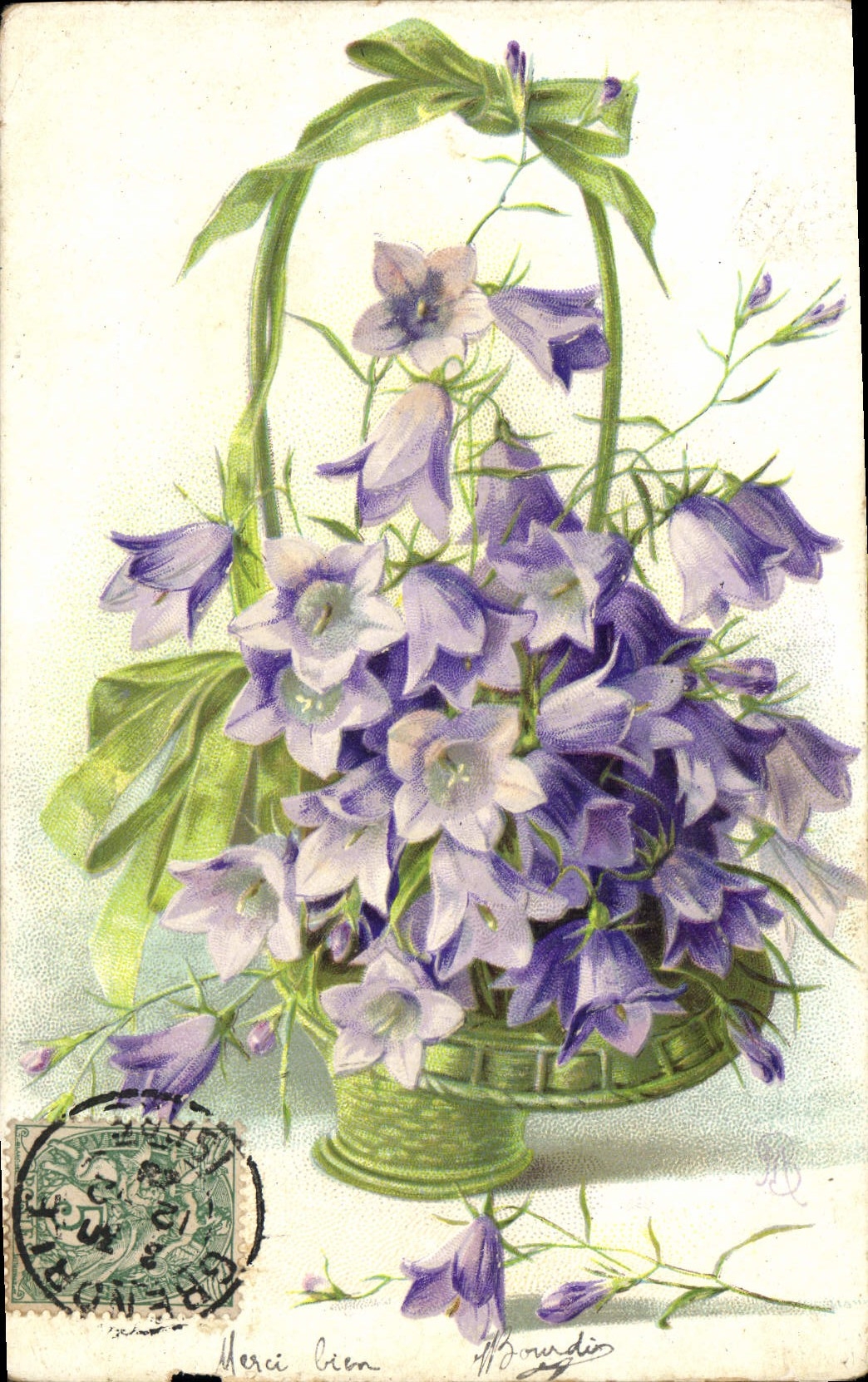 CPA Fantaisie Fleurs 