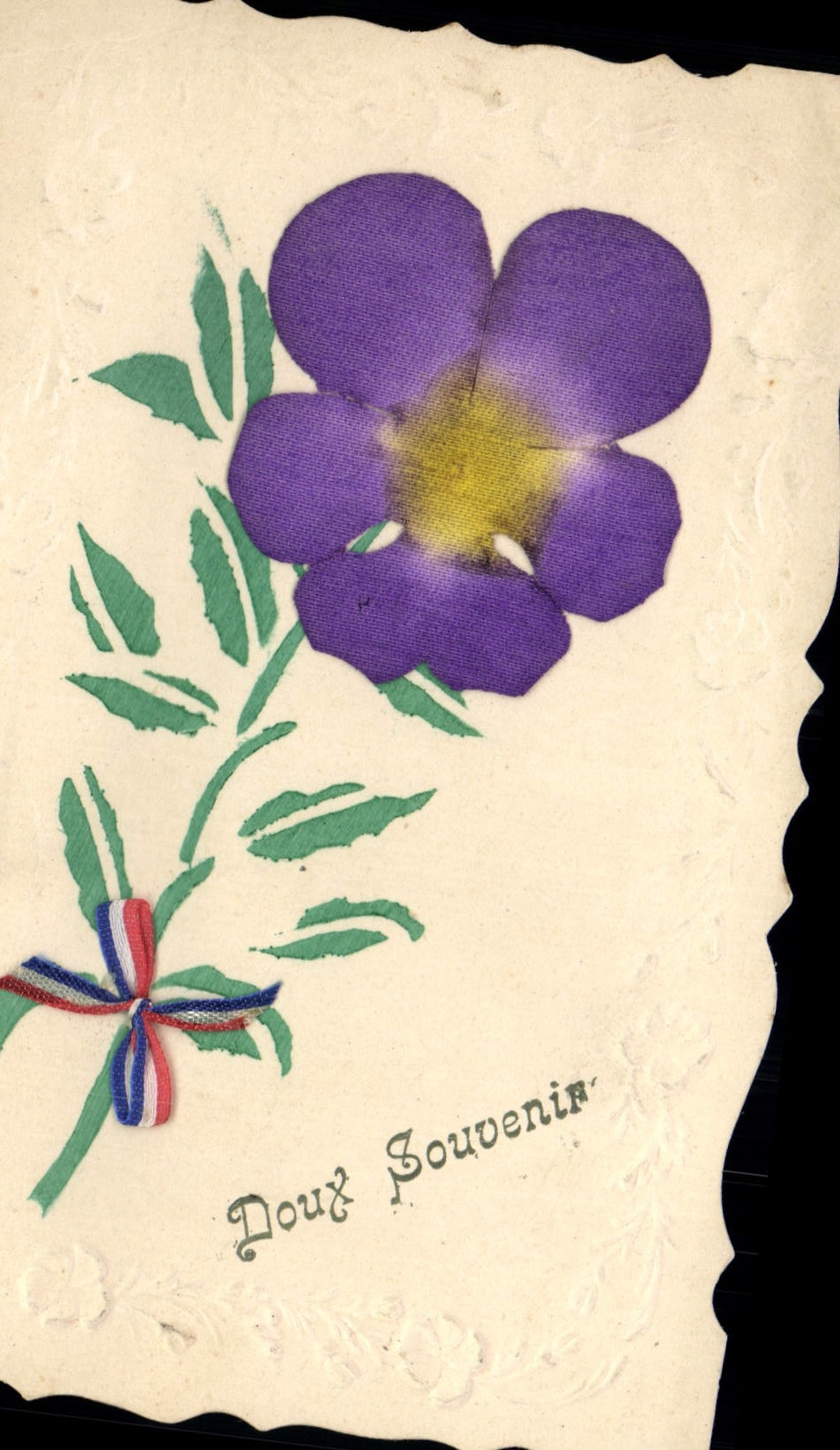 CPA Fantaisie Fleurs