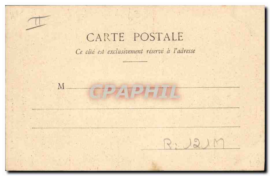 CPA Folklore Dentelle Dentelliere Auvergne Paysannes — Verso