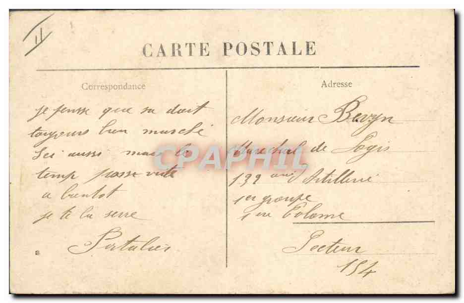 CPA Folklore Dentelle Dentelliere Deux dentellieres Auvergnates — Verso